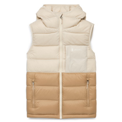 Fuego Max Down Vest - Women's - Cream/Khaki - US 4407