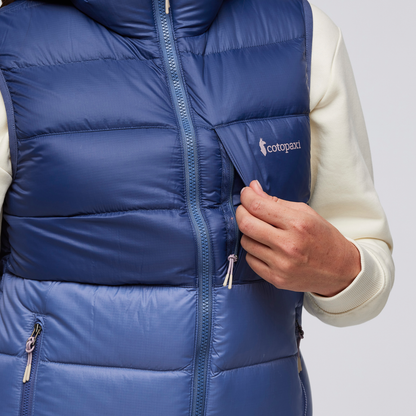 Fuego Max Down Vest - Women's - Dusk/Blue Smoke - US 8127