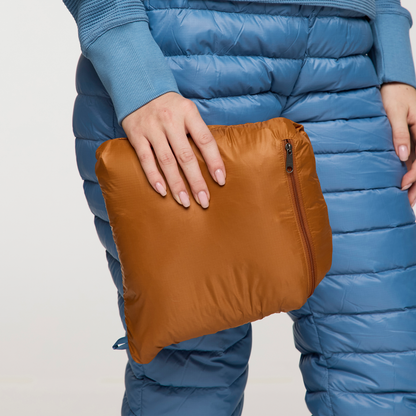 Fuego Max Down Vest - Women's - Sienna/Fjord - US 0841