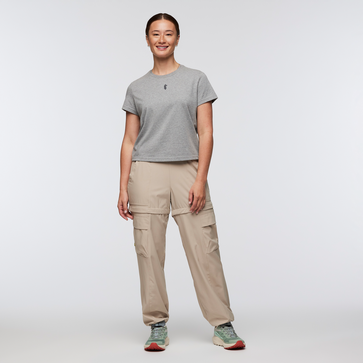 Llama Icon T-Shirt - Women's - Heather Grey - US 3010