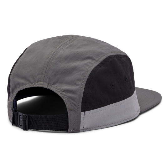 Cotopaxi Tech 5-Panel Hat - Black/Cinder - US 9507