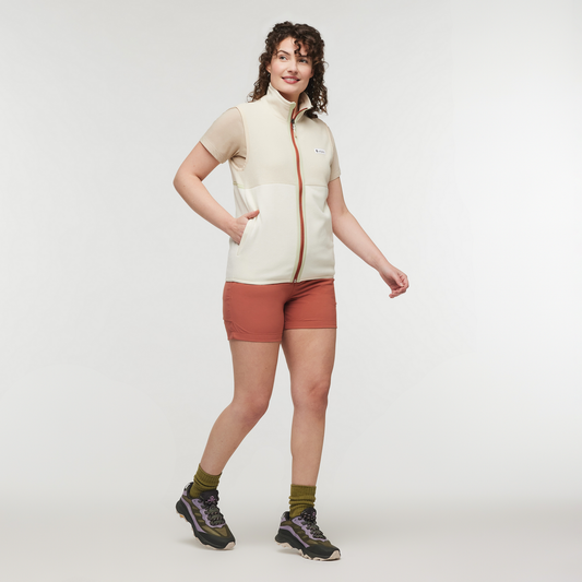 Amado Fleece Vest - Women's - Bone/Cream - US 5169