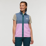 Amado Fleece Vest - Women's - Tempest/Orchid Bloom - US 3253