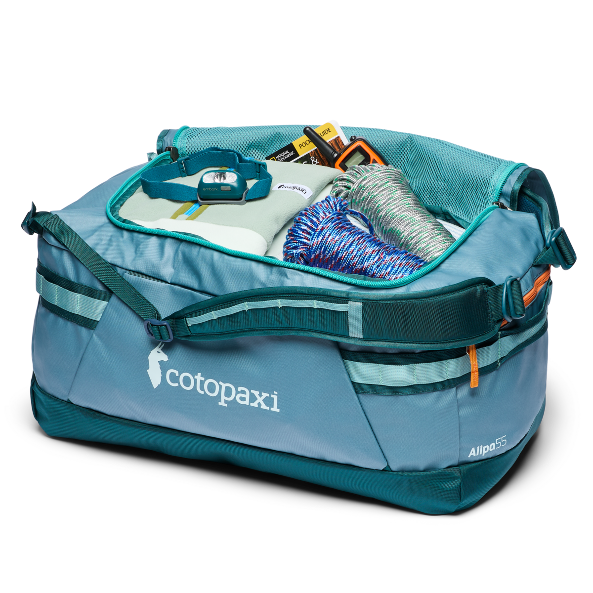 Allpa Getaway 55L Duffel - Blue Spruce/Abyss - US 6629