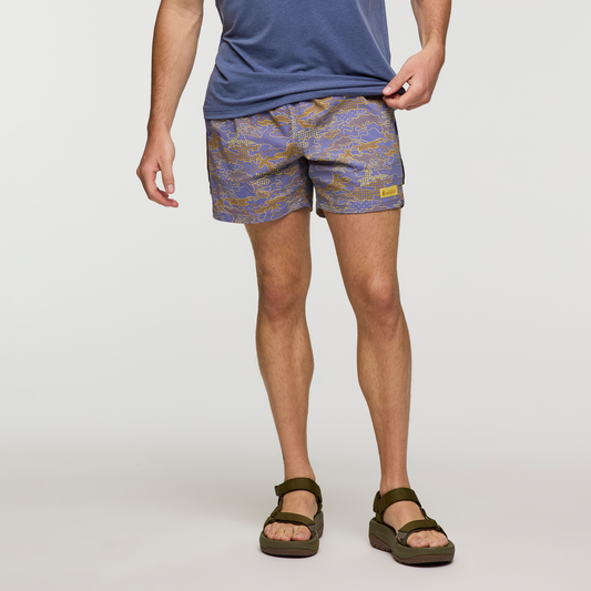 Brinco 5" Short - Print - Men's - Scenic Route Blue Smoke - US 4350