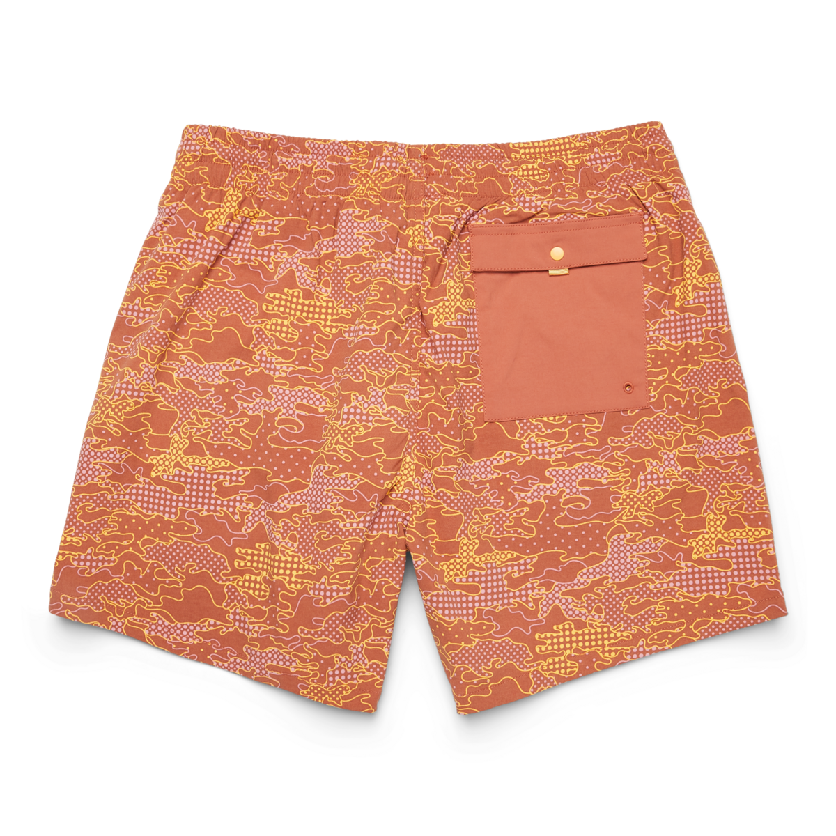 Brinco 5" Short - Print - Men's - Scenic Route Faded Brick - US 1141