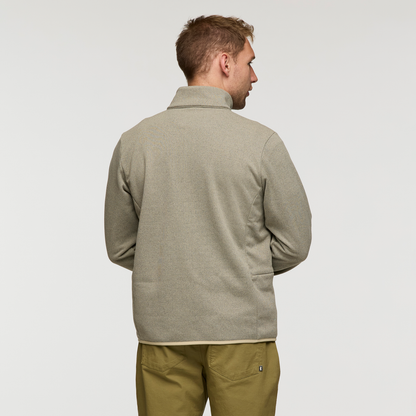 Envo Fleece Quarter-Zip Pullover - Men's - Heather Pebble - US 9192