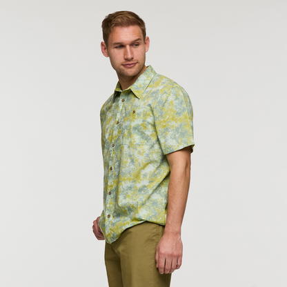 Estival Button Up Shirt - Print - Men's - Galactic Lemongrass - US 5197