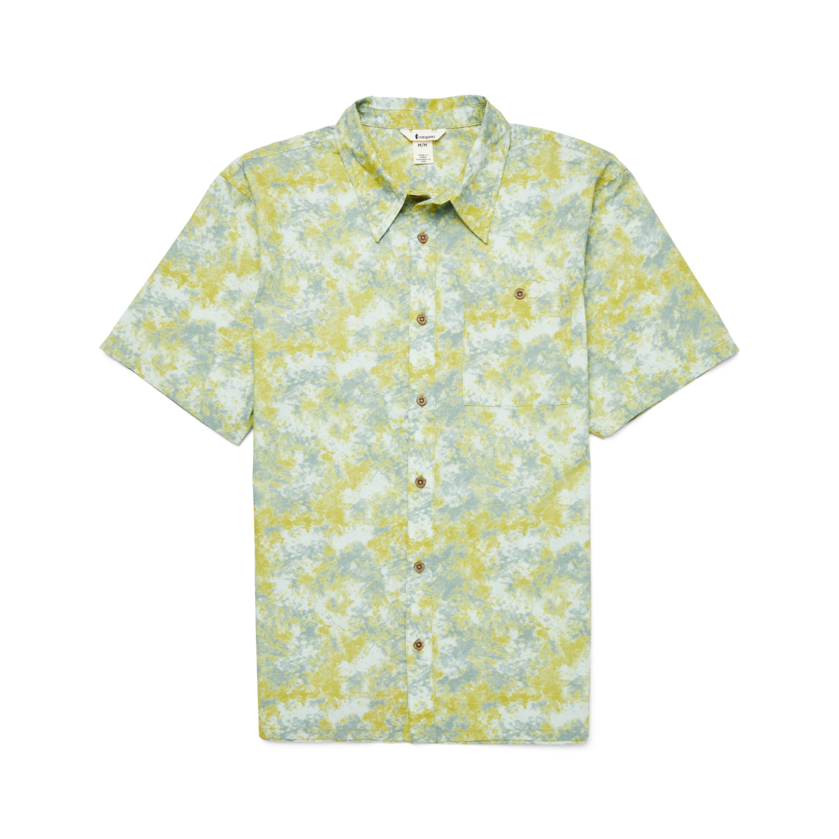Estival Button Up Shirt - Print - Men's - Galactic Lemongrass - US 5197