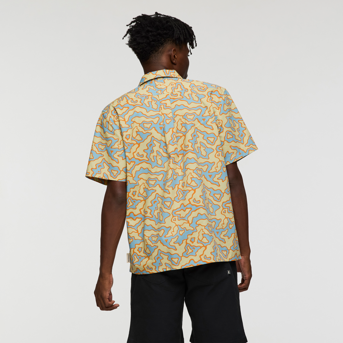 Estival Button Up Shirt - Print - Men's - Island Llama Grain - US 0328