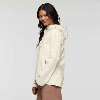 Impermeo 3L Hooded Shell Jacket - Women's - Cotopaxi Bone - US 0431