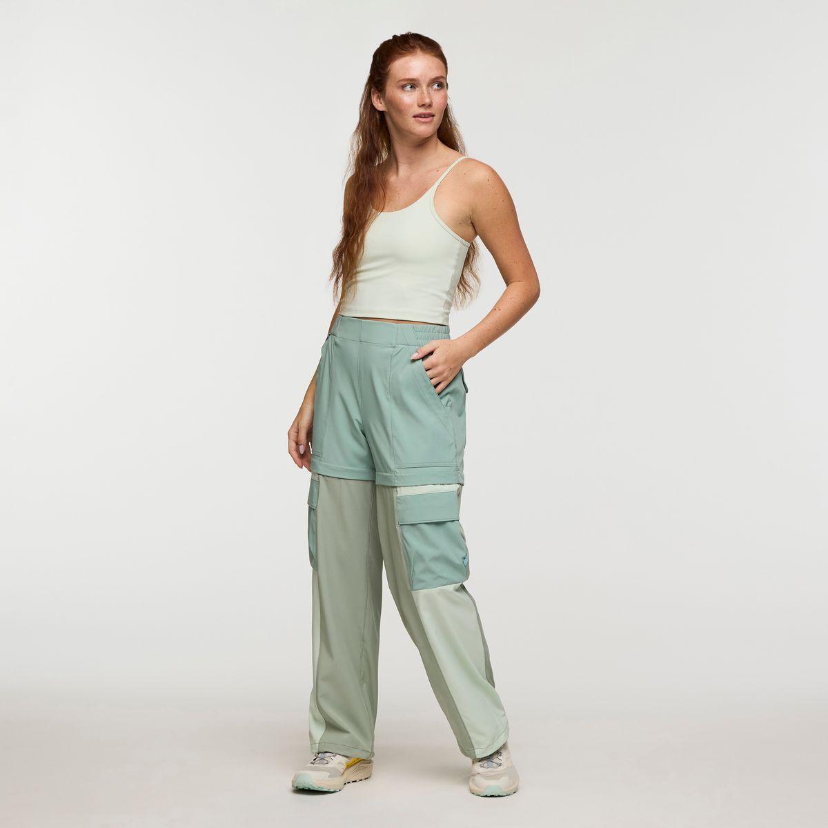 Muevo Scoop Tank - Women's - Blue Smoke - US 2244