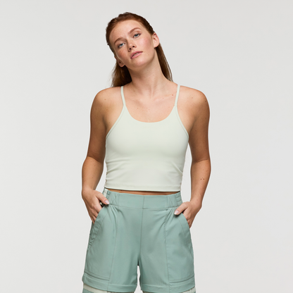 Muevo Scoop Tank - Women's - Blue Smoke - US 2244