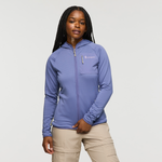Otero Fleece Full-Zip Hooded Jacket - Women's - Blue Smoke - US 0435