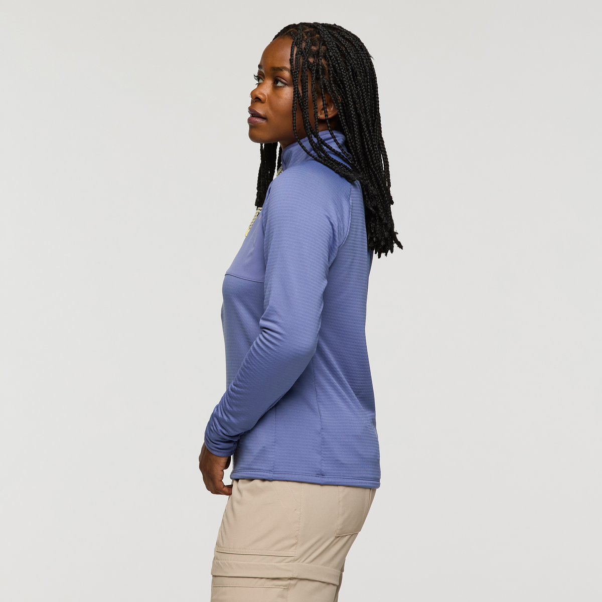 Otero Fleece Half-Zip Pullover - Women's - Blue Smoke - US 0032