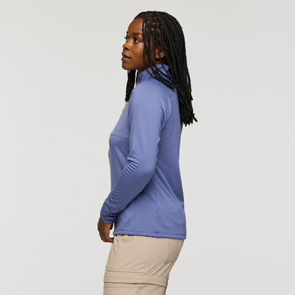 Otero Fleece Half-Zip Pullover - Women's - Blue Smoke - US 0032