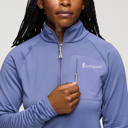 Otero Fleece Half-Zip Pullover - Women's - Blue Smoke - US 0032