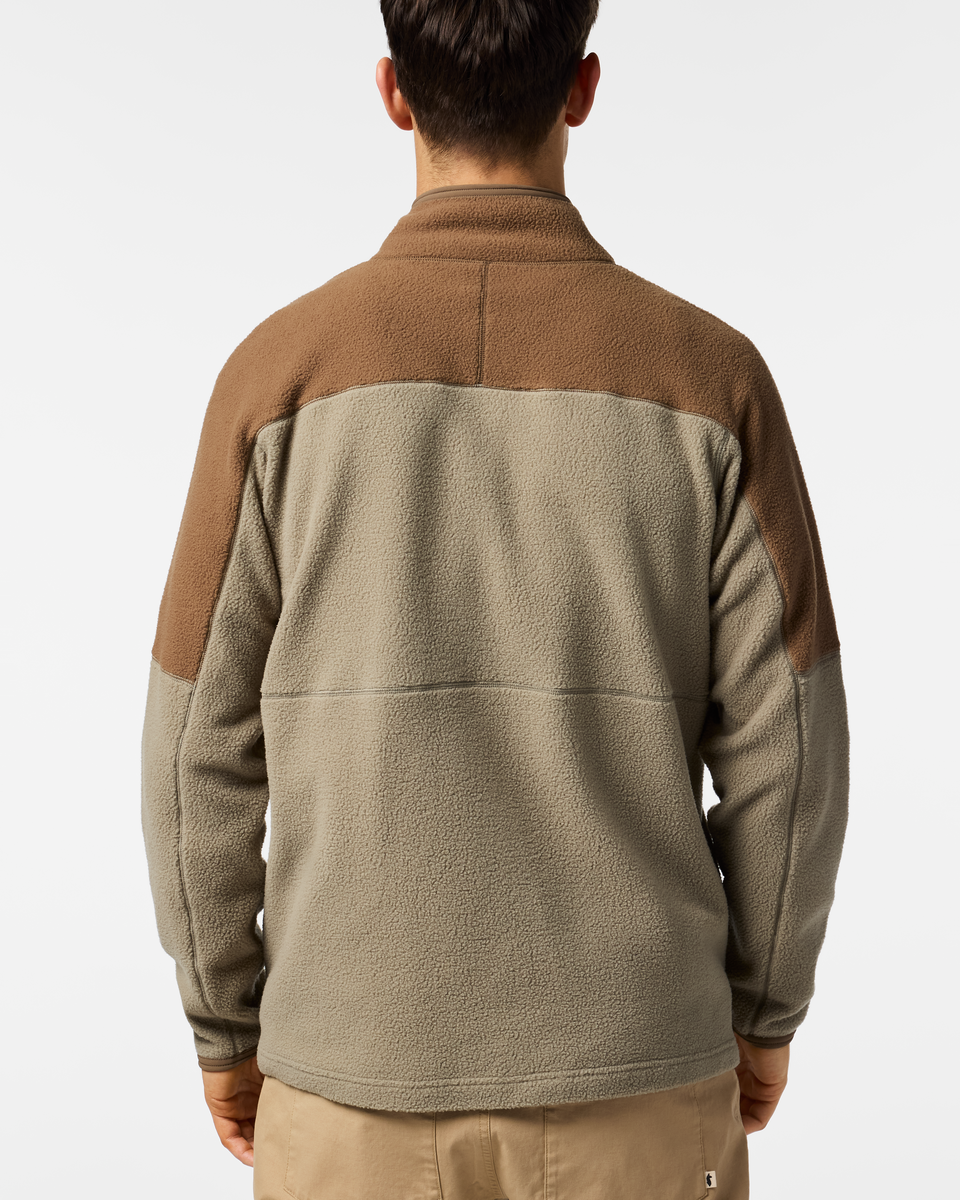 Abrazo Fleece Full-Zip Jacket - Men's - Dune/Stone - US 0497