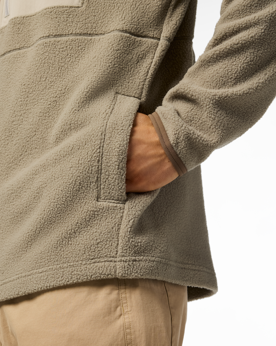 Abrazo Fleece Full-Zip Jacket - Men's - Dune/Stone - US 0497