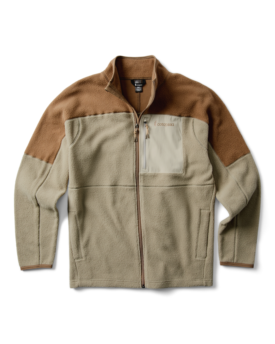 Abrazo Fleece Full-Zip Jacket - Men's - Dune/Stone - US 0497