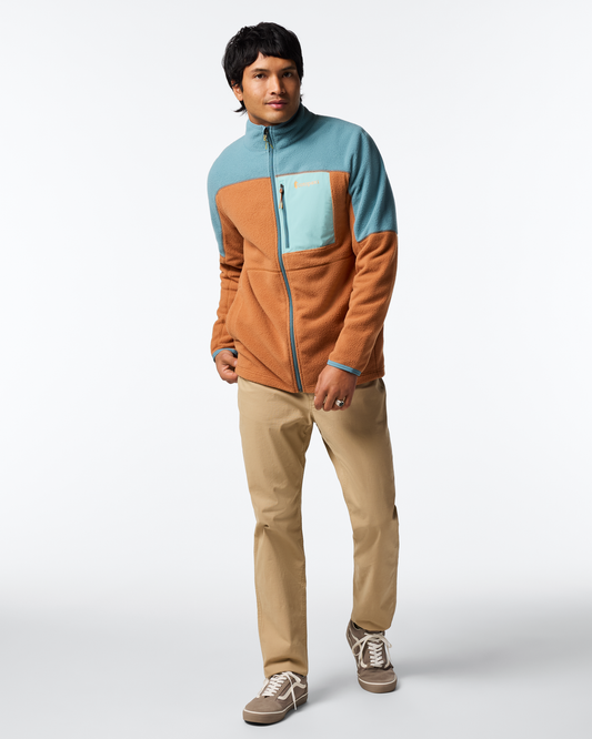 Abrazo Fleece Full-Zip Jacket - Men's - Everglade/Whiskey - US 9967