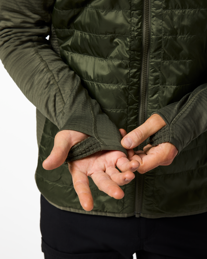 Capa Hybrid Insulated Hooded Jacket - Men's - Fatigue - US 2564