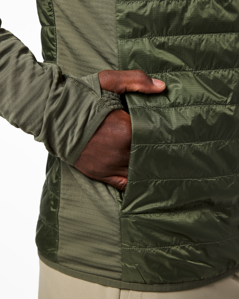 Capa Hybrid Insulated Jacket - Men's - Fatigue - US 0213