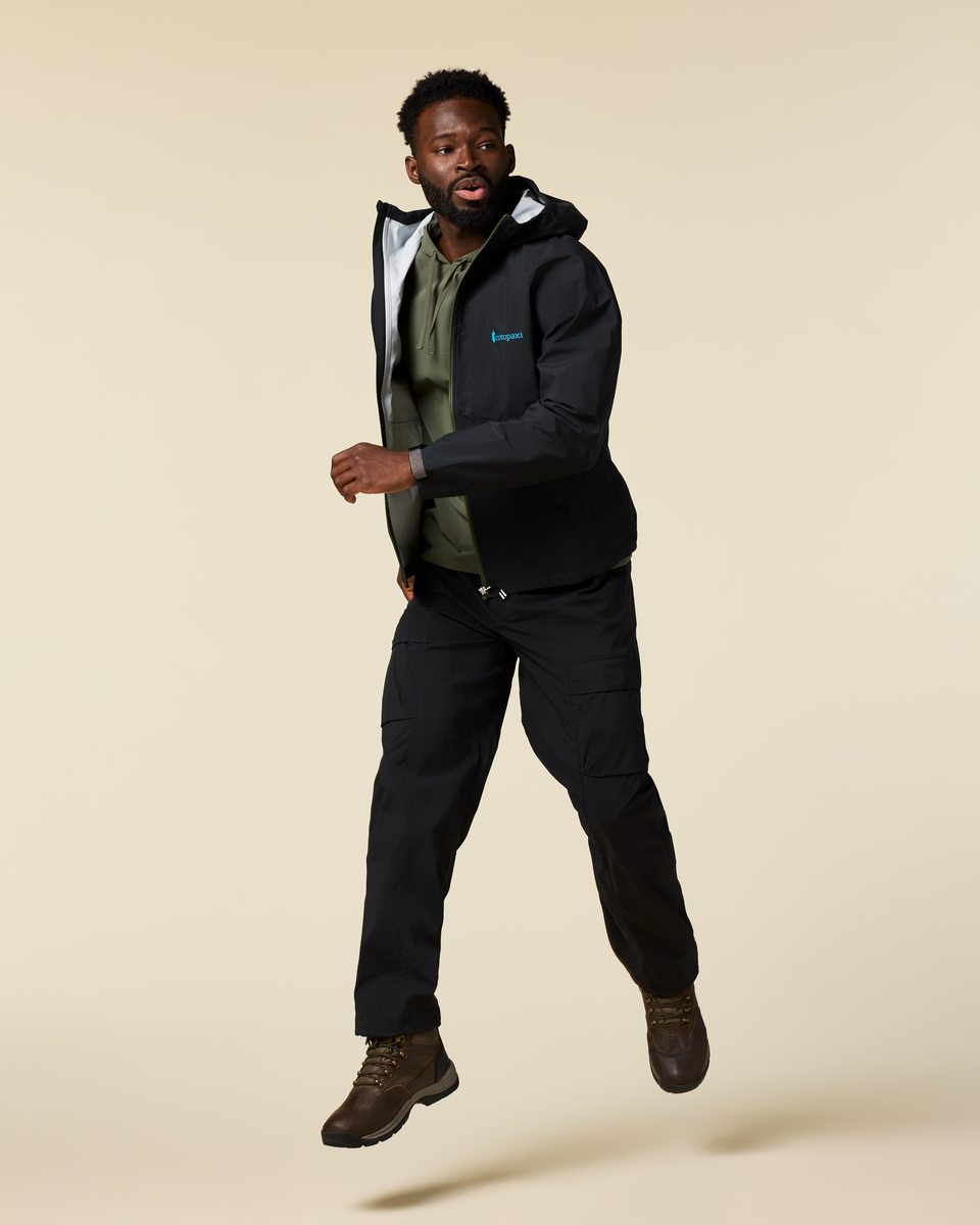 Cielo Rain Jacket - Men's - All Black - US 3132