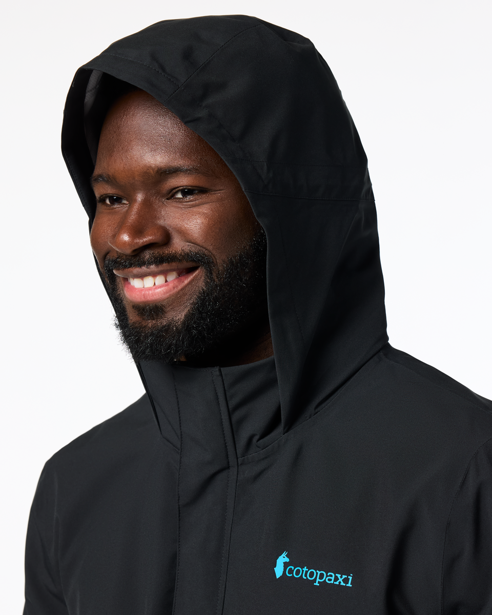 Cielo Rain Parka - Men's - Cotopaxi Black - US 1454