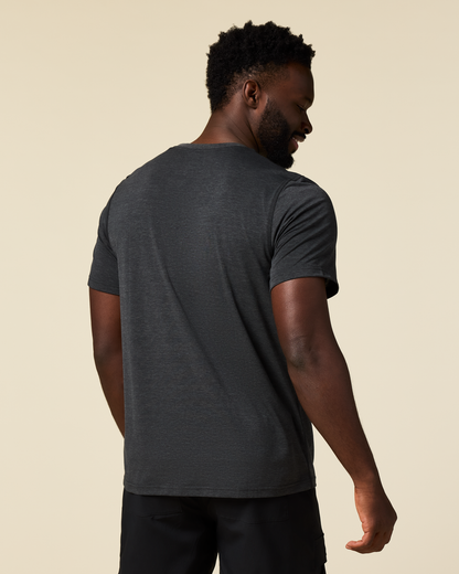 Empaca Crew T-Shirt - Men's - Heather Black - US 0666