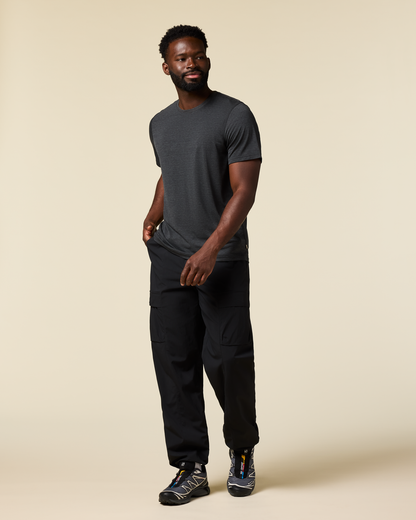 Empaca Crew T-Shirt - Men's - Heather Black - US 0666