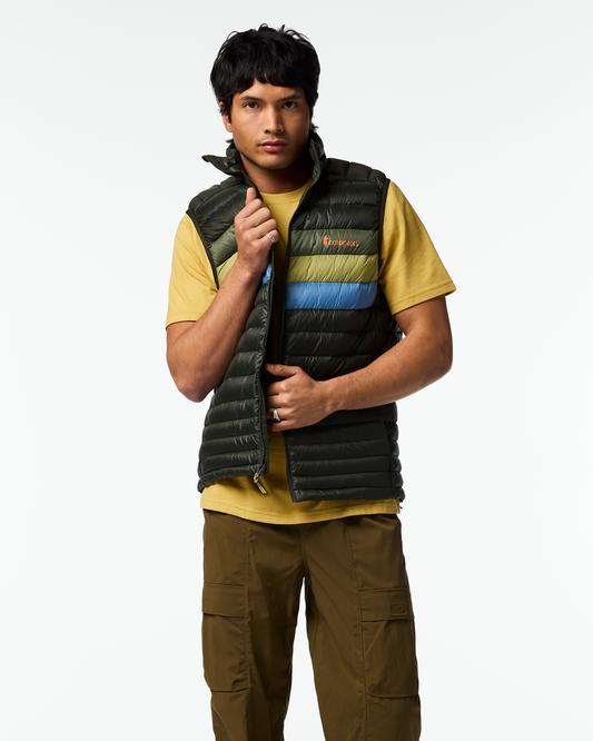 Fuego Down Vest - Men's - Woods Stripes - US 3525