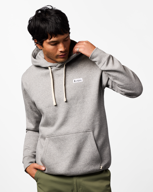 Llama Patch Pullover Hoodie - Men's - Heather Grey - US 8302