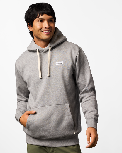 Llama Patch Pullover Hoodie - Men's - Heather Grey - US 8302