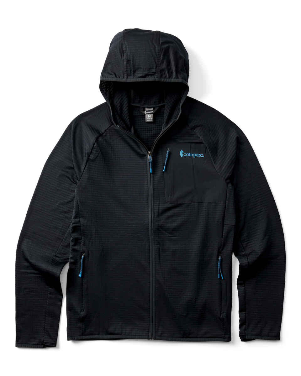 Otero Fleece Full-Zip Hooded Jacket - Men's - Cotopaxi Black - US 8356