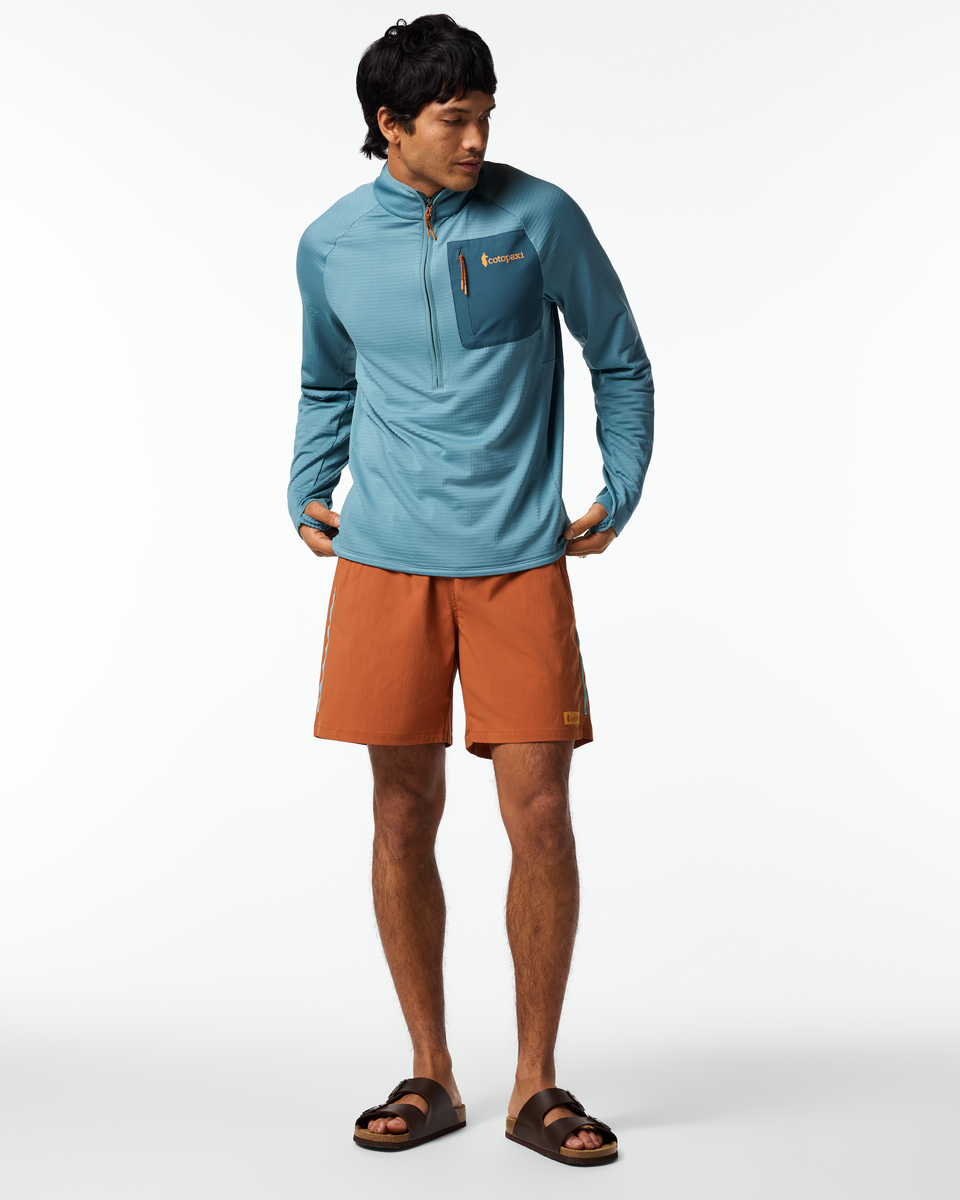 Otero Fleece Half-Zip Pullover - Men's - Everglade - US 6198