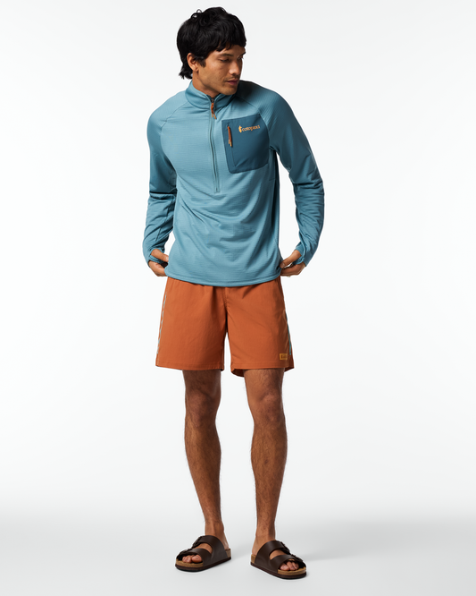 Otero Fleece Half-Zip Pullover - Men's - Everglade - US 6198
