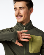 Otero Fleece Half-Zip Pullover - Men's - Fatigue - US 5483