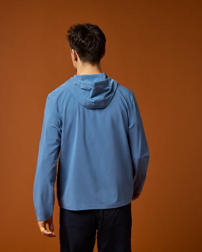 Pulso Tech Hoodie - Men's - Steel Blue - US 1477