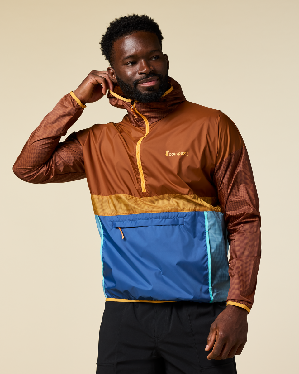 Teca Half-Zip Windbreaker - Men's - Eat More Veggies - US 0874