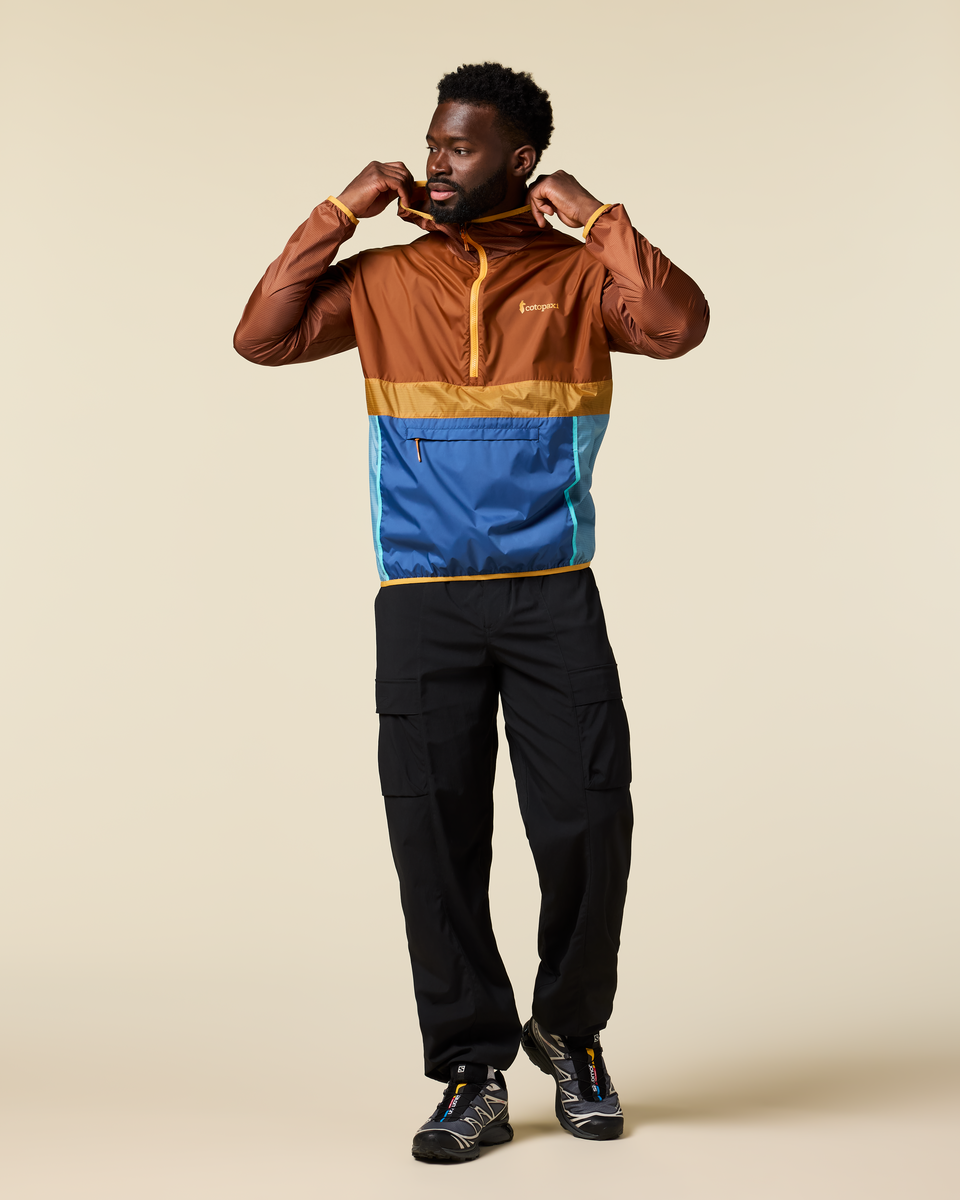 Teca Half-Zip Windbreaker - Men's - Eat More Veggies - US 0874