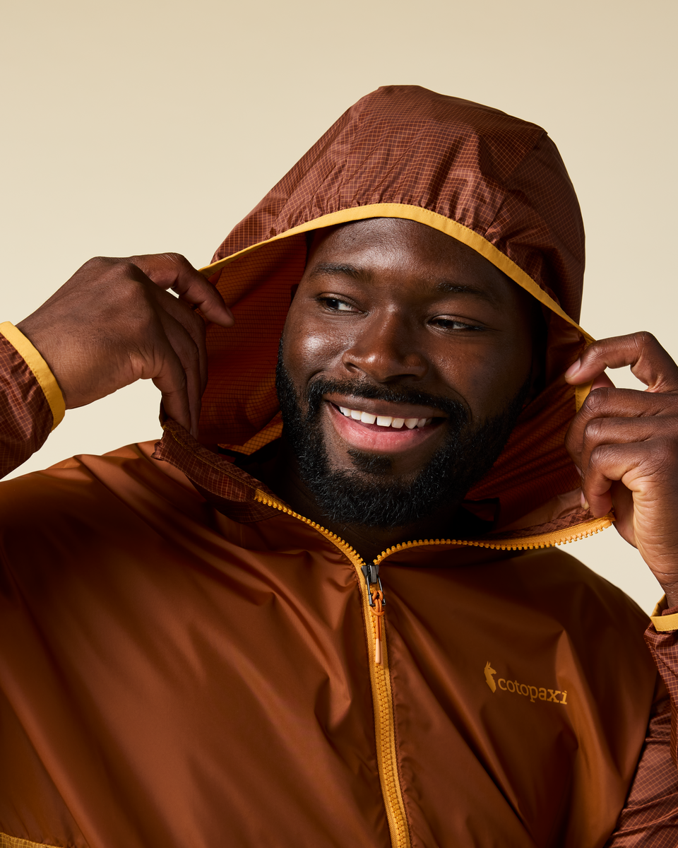 Teca Half-Zip Windbreaker - Men's - Eat More Veggies - US 0874
