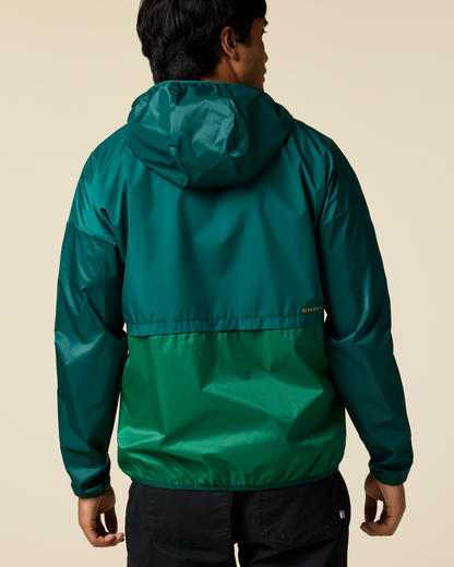 Teca Half-Zip Windbreaker - Men's - Eat More Veggies - US 0874