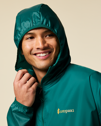 Teca Half-Zip Windbreaker - Men's - Eat More Veggies - US 0874