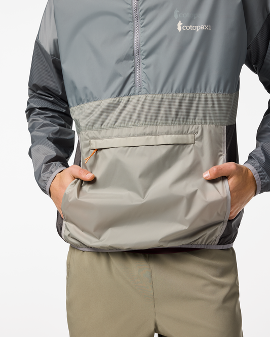 Teca Half-Zip Windbreaker - Men's - Storm Clouds - US 3225