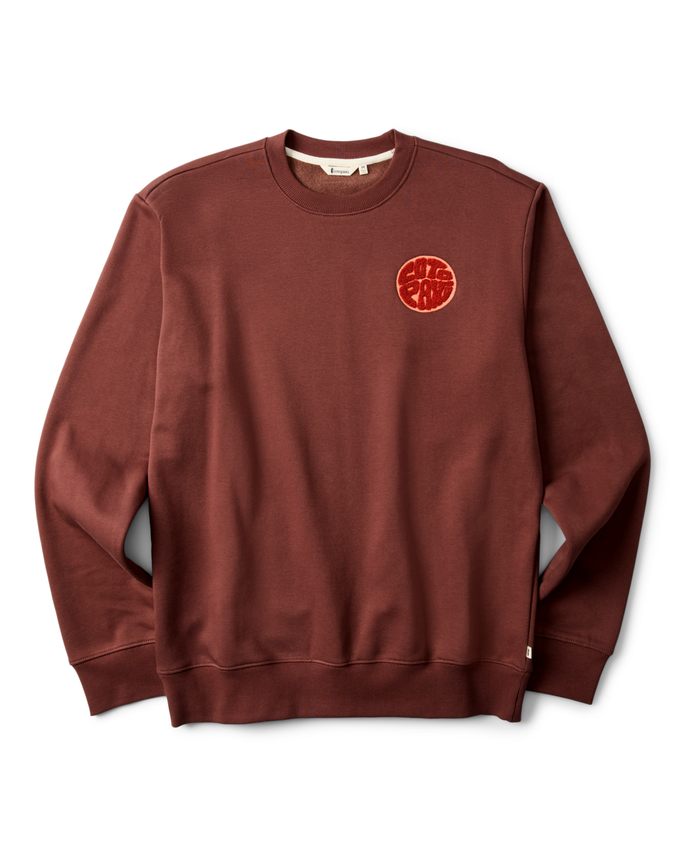 Trail To Sea Crew Sweatshirt - Men's - Sepia - US 6864