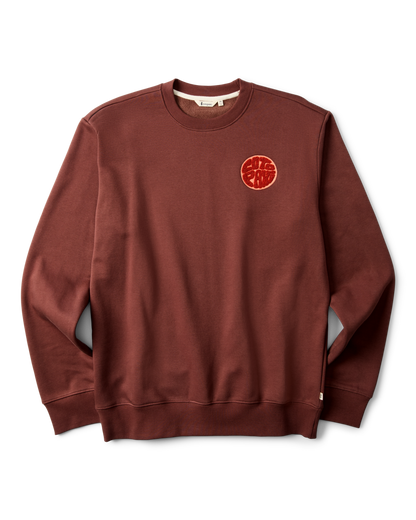 Trail To Sea Crew Sweatshirt - Men's - Sepia - US 6864