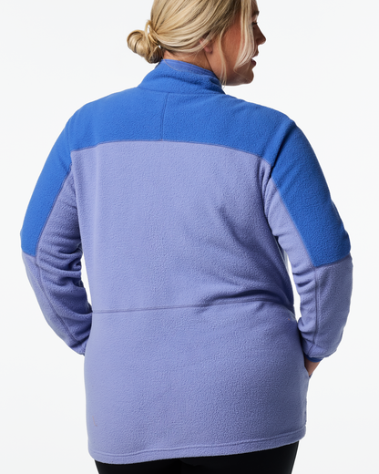 Abrazo Fleece Full-Zip Jacket - Women's - Azure/Aster - US 6790