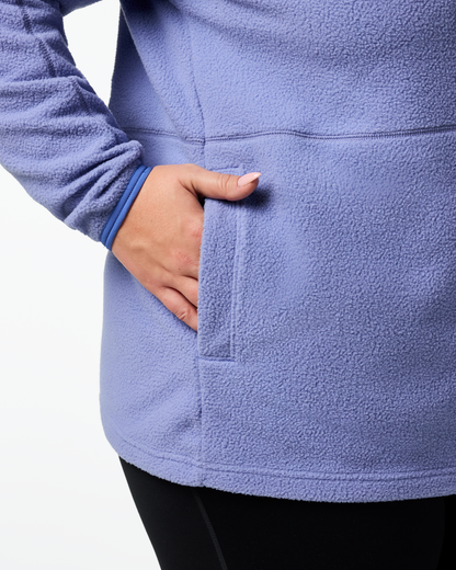 Abrazo Fleece Full-Zip Jacket - Women's - Azure/Aster - US 6790