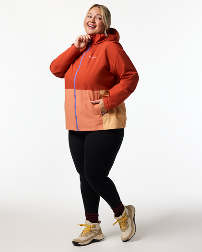 Cielo Rain Jacket - Women's - Chimayo/Grapefruit - US 7968